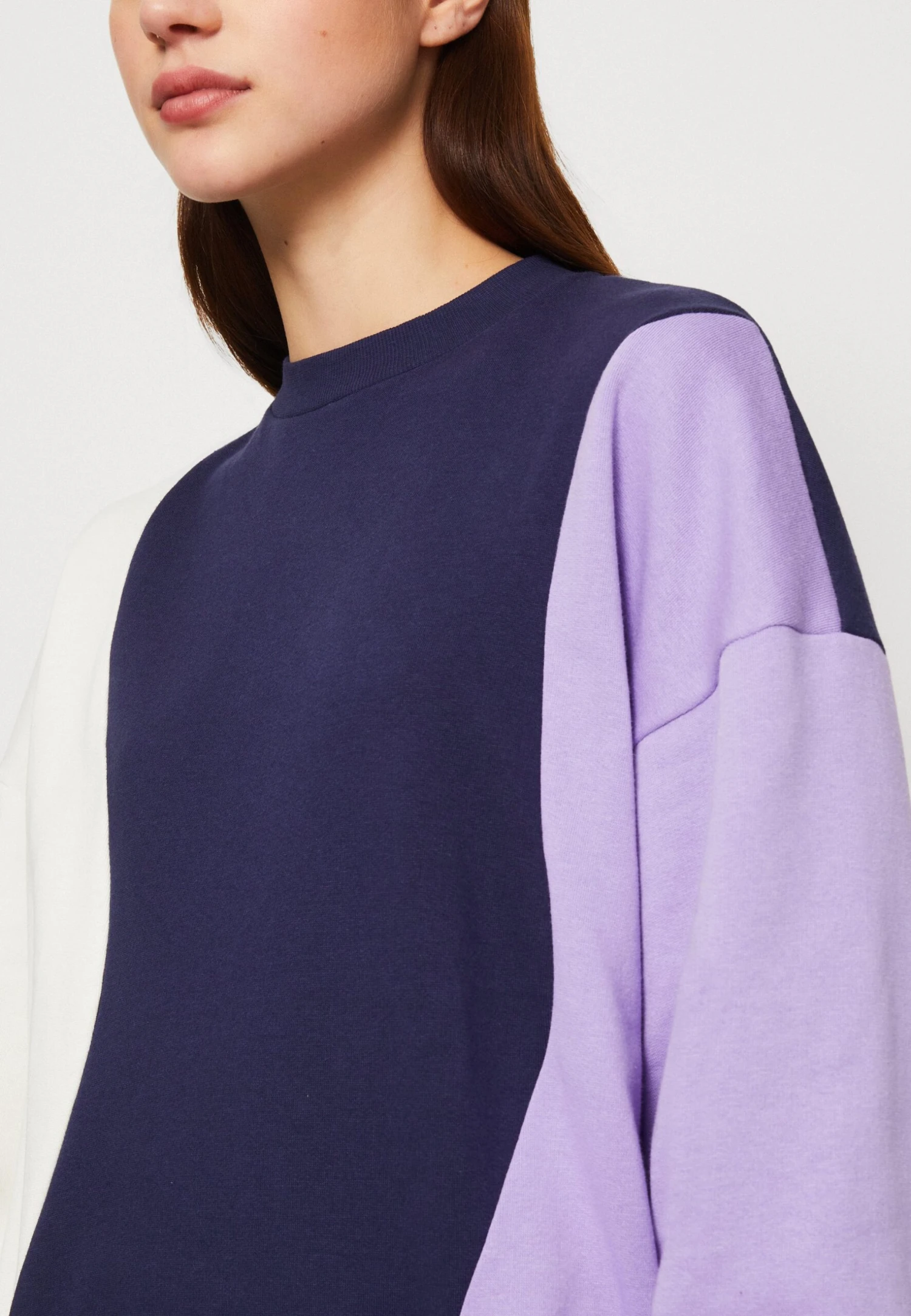 Even&Odd Sweatshirt - Dark Blue/Purple/Off-White 8 Even&Odd Sweatshirt - Dark Blue/Purple/Off-White â Image 6