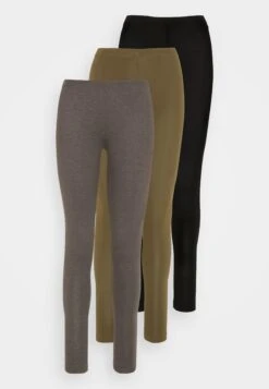Even&Odd 3 Pack - Legging - Black/Khaki/Mottled Dark Grey 16 Even&Odd 3 Pack - Legging - Black/Khaki/Mottled Dark Grey -Even-Odd Magasin 85cc74f5370646ff863212df1a00fb9a
