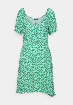 Even&Odd Robe De Jour - Green/White -Even-Odd Magasin 88124406cd2c430c82aed4dbfeb6a717