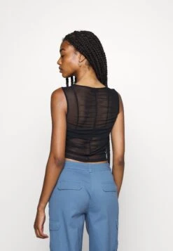 Even&Odd Racer Tule Top - Débardeur - Black -Even-Odd Magasin 8845ec1a3a5e42c4a0b01118b81e0918