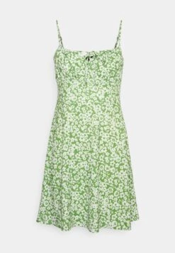 Even&Odd Robe En Jersey - Dark Green/Multi-Coloured -Even-Odd Magasin 8862de41b3524c30b869dd19bc6ab41e