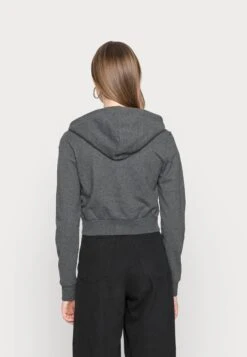 Even&Odd Sweat Zippé - Mottled Dark Grey -Even-Odd Magasin 8997b0ec9b0b43358b35685a30ea92b6