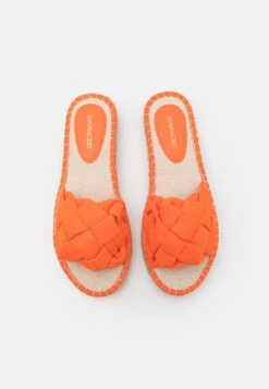 Even&Odd Mules - Orange -Even-Odd Magasin 8baccb9287b246a7b134e9842d9ede6a