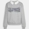 Even&Odd Poloneck With Collar And Embroidery - Sweatshirt - Mottled Light Grey 1 Even&Odd Poloneck With Collar And Embroidery - Sweatshirt - Mottled Light Grey -Even-Odd Magasin 8c817400f01a42468c0f44fdd841acbf