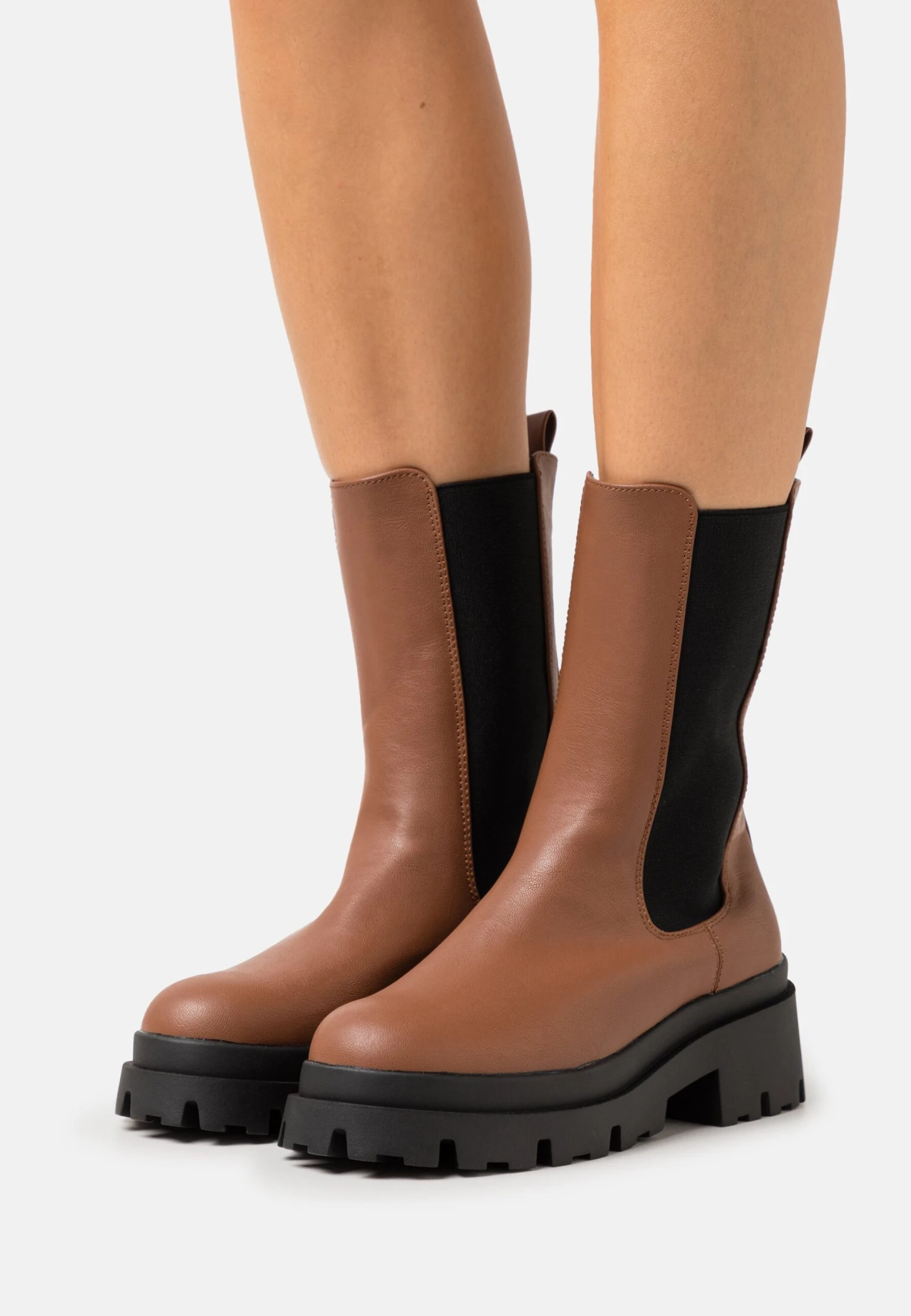 Even&Odd Bottes À Plateau - Cognac 3 Even&Odd Bottes À Plateau - Cognac