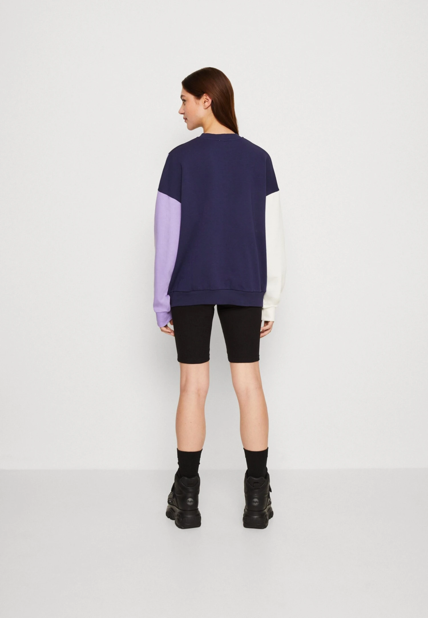 Even&Odd Sweatshirt - Dark Blue/Purple/Off-White 5 Even&Odd Sweatshirt - Dark Blue/Purple/Off-White â Image 3