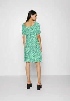 Even&Odd Robe De Jour - Green/White -Even-Odd Magasin 9385cf4347cd428686bc0b3f62cb54c7