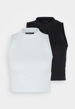 Even&Odd 2 Pack - Débardeur - Dark Grey/Blue Grey -Even-Odd Magasin 93b16d59fc3f4cab84ae2818008bc3db