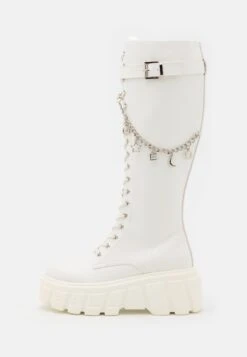 Bottes À Lacets - White -Even-Odd Magasin 9f879dd8268045f28951953a0e86522c