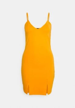 Even&Odd Robe En Jersey - Orange -Even-Odd Magasin 9fb9d7d5d78940e59d2d3026340ccea3