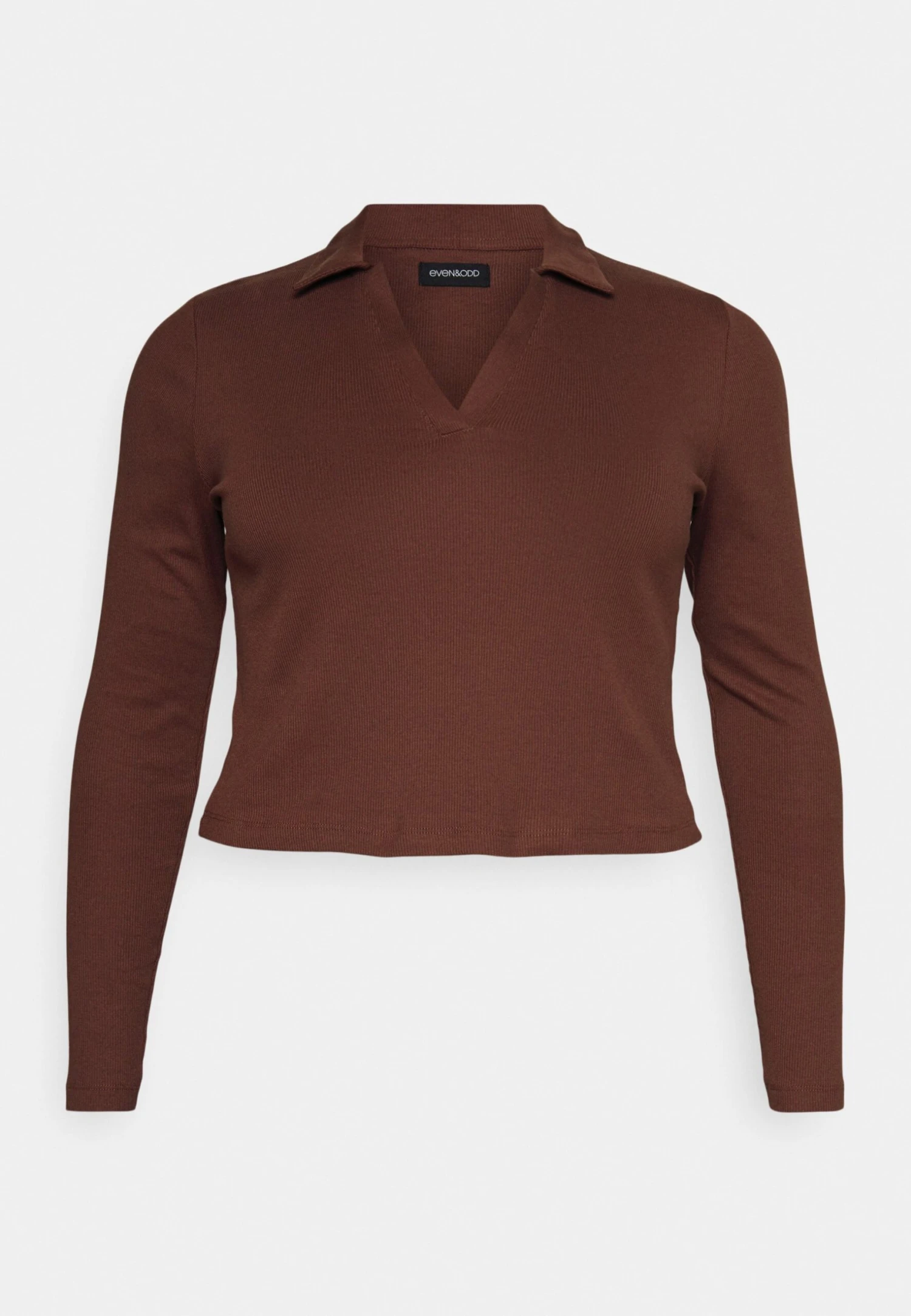 T-Shirt À Manches Longues - Brown 7 T-Shirt À Manches Longues - Brown – Image 5