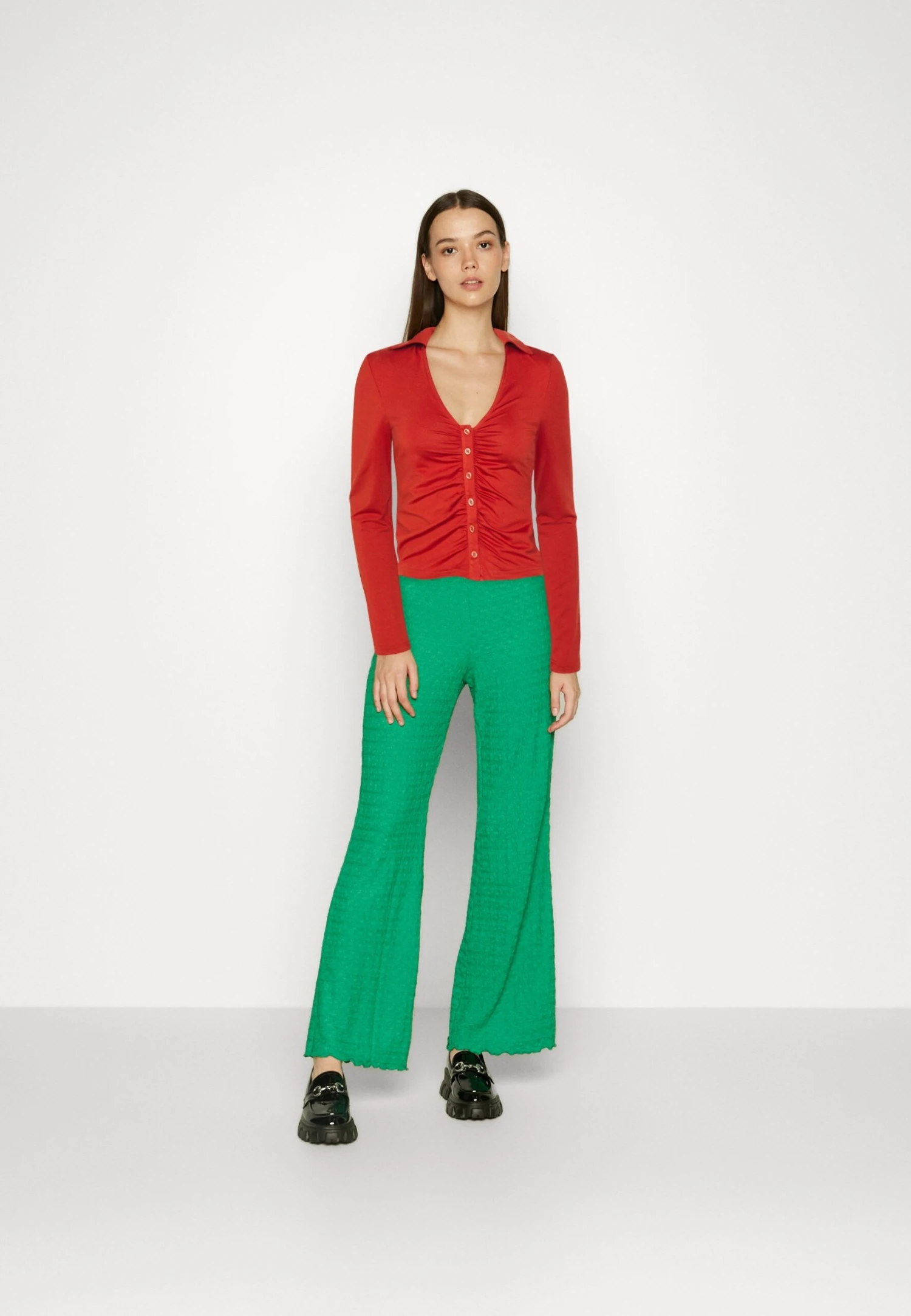 Even&Odd Chemisier - Red 4 Even&Odd Chemisier - Red – Image 2