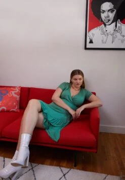 Robe En Jersey - Dark Green -Even-Odd Magasin abf796b6a2f641e2b31e0814f9281bf4