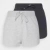 2 Pack - Short - Black - Light Grey -Even-Odd Magasin b1a822f837314bada498a063e7d02bcc