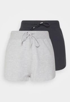2 Pack - Short - Black - Light Grey