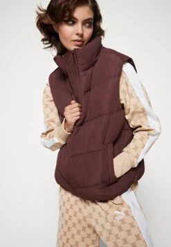 Even&Odd Veste Sans Manches - Dark Brown -Even-Odd Magasin b1c9e5c19dc24a03ad820361a6969fb8