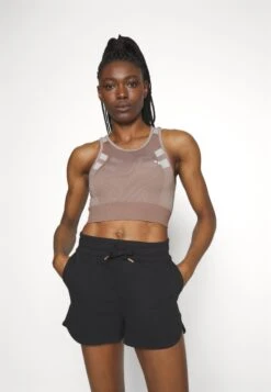 Brassières De Sport À Maintien Normal - Taupe -Even-Odd Magasin b220c0899e8e44808dfdee4ec744dd9f