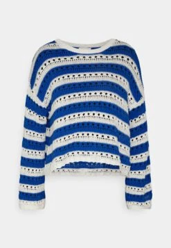 Even&Odd Pullover - White/Blue -Even-Odd Magasin b55a96eaabdf4f08bc24e6dffff577e6