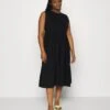 Sleeveless Dress - Robe De Jour - Black