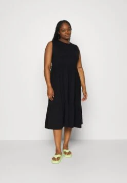 Sleeveless Dress - Robe De Jour - Black