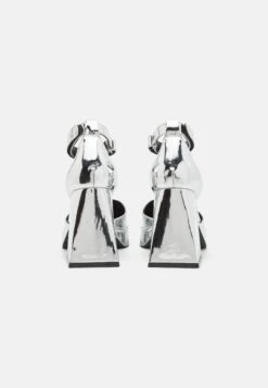 Even&Odd Escarpins À Plateforme - Silver-Coloured -Even-Odd Magasin bbd50063bfa849b685f379a67a14547d