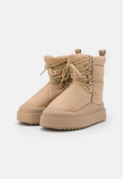 Even&Odd Snow Boot - Bottines À Plateau - Beige -Even-Odd Magasin be24471b362e488ab2d497754facc31c