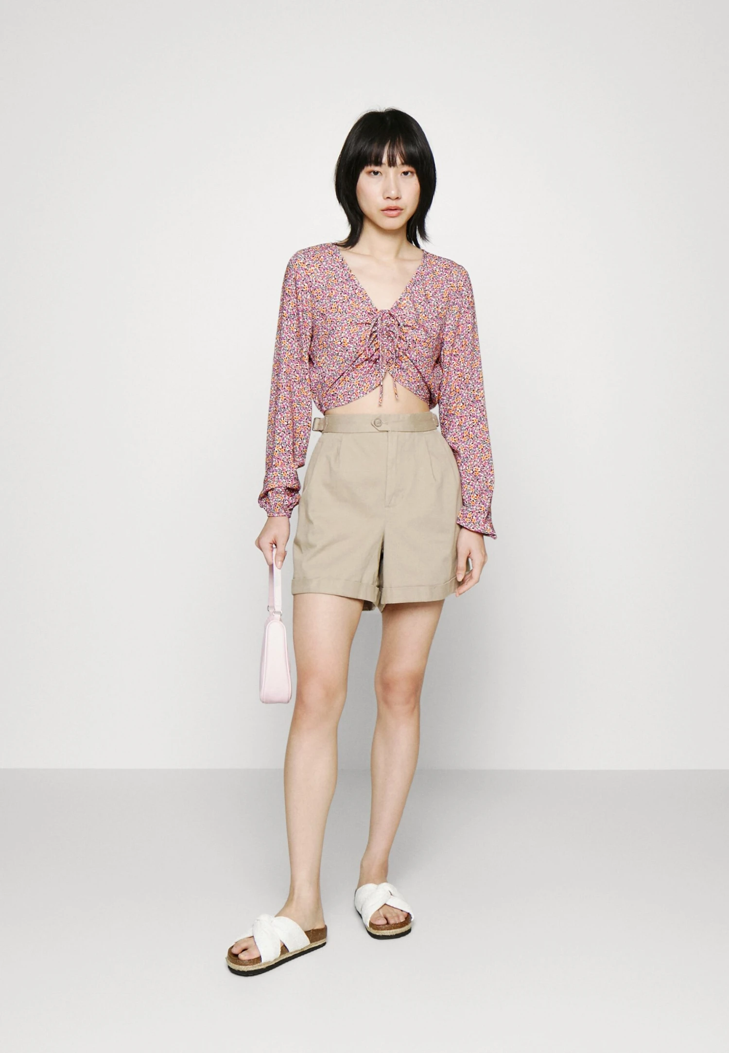 Even&Odd Blouse - Lilac/Orange 4 Even&Odd Blouse - Lilac/Orange – Image 2