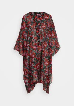 Even&Odd Floral - Veste Légère - Red -Even-Odd Magasin c065489f3ea147759aeb24966ae3ae0a