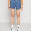Even&Odd Short En Jean - Blue Denim -Even-Odd Magasin c174b6fa5e3c4a4fa2decb2c2abadede