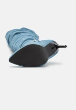 Even&Odd Bottes À Talons Hauts - Blue Denim -Even-Odd Magasin c1a7a14656d24639a251f6a6cd32ca5b