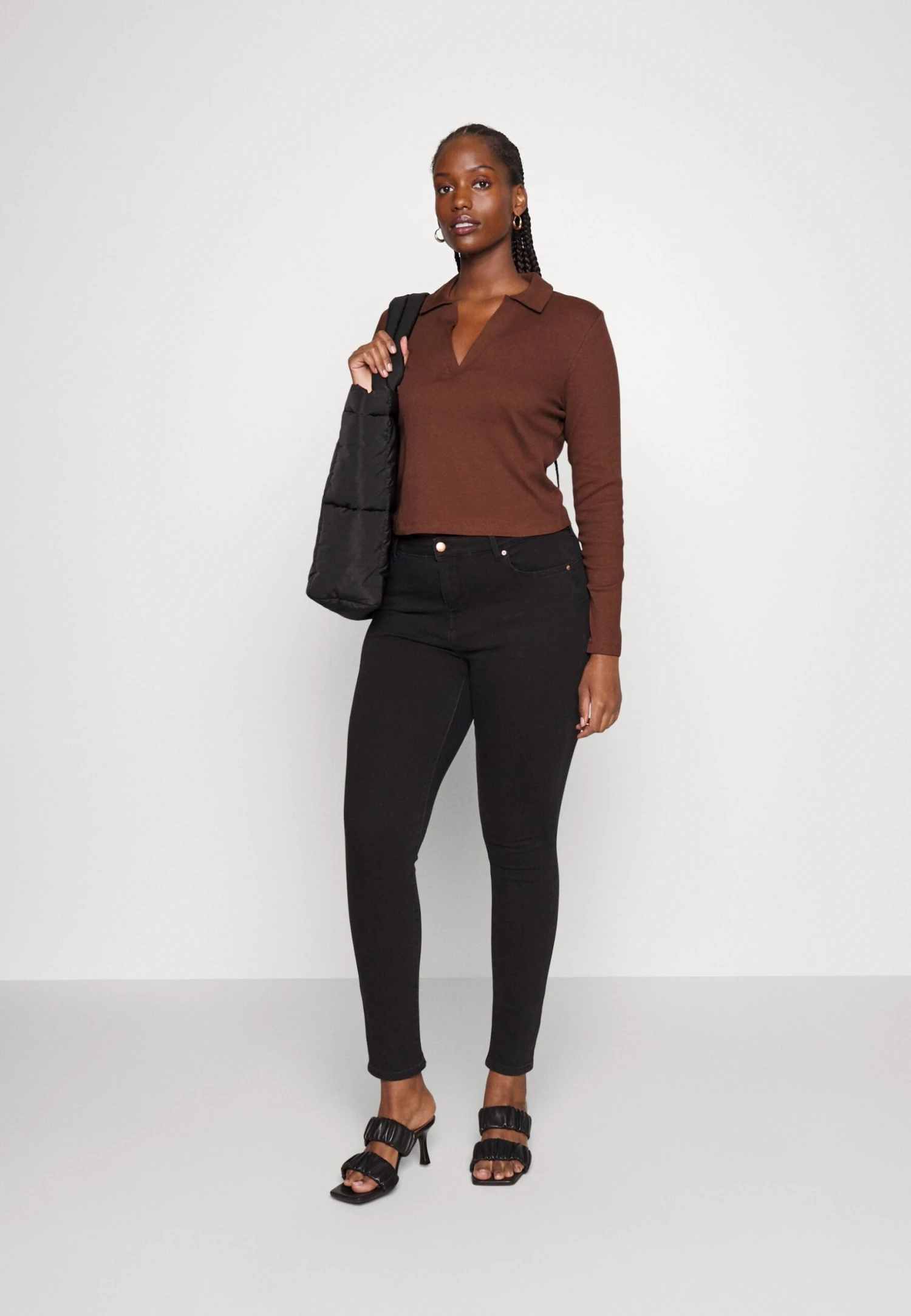 T-Shirt À Manches Longues - Brown 4 T-Shirt À Manches Longues - Brown – Image 2