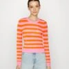 Even&Odd Pullover - Orange, Pink -Even-Odd Magasin c48658c3e8b749ffb62b3b376496cdd2