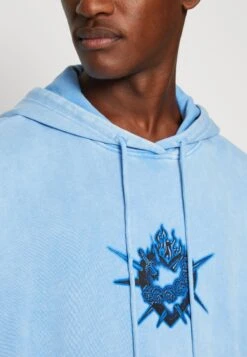 Even&Odd Unisex - Sweatshirt - Blue/Moon Washed -Even-Odd Magasin ce943a22e7ba4af082659e2ae80b6a26