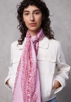 Even&Odd Écharpe - Pink/White -Even-Odd Magasin cf3694c86e8c488eaa06e74d484dafc4