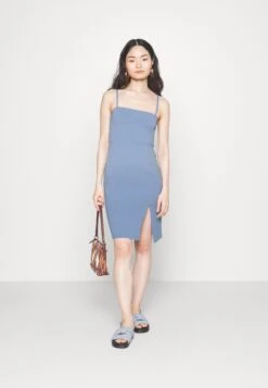 Robe Fourreau - Blue -Even-Odd Magasin d00d6f2fada74a5e91ca47bec7ca2e9b