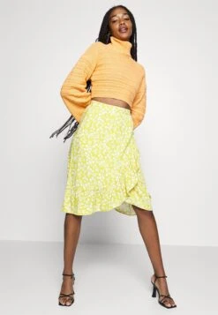 Even&Odd Jupe Trapèze - Light Green/White -Even-Odd Magasin d358053c95f44d3a941f5fcb0a525b1c