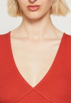 Even&Odd Robe Fourreau - Red -Even-Odd Magasin d4ed55fd847640af8666cab0ca547a91