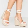 Even&Odd Sandales À Talons Hauts - White -Even-Odd Magasin d74fb6113bde4b4c9b420add79d9b68d