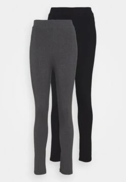 Even&Odd High Waisted Leggings 2 Pack - Legging - Black/Mottled Dark Grey 14 Even&Odd High Waisted Leggings 2 Pack - Legging - Black/Mottled Dark Grey -Even-Odd Magasin d801180b496544009a781d4a56815d6f