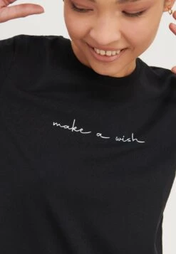 Even&Odd 2 Pack - T-Shirt Imprimé - Teal/Black -Even-Odd Magasin ee75cbbddecd434b80881bcf77ef181c