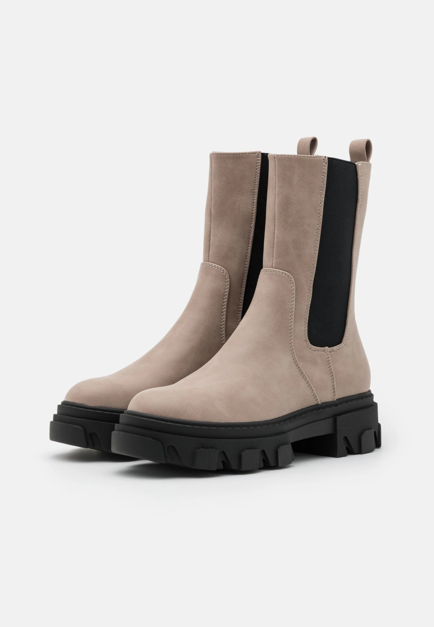 Even&Odd Bottines À Plateau - Taupe 5 Even&Odd Bottines À Plateau - Taupe – Image 3