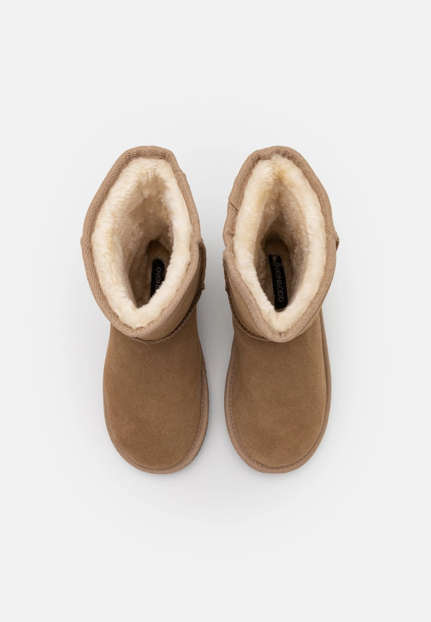 Even&Odd Leather - Bottines - Taupe 7 Even&Odd Leather - Bottines - Taupe â Image 5