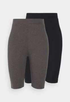 Even&Odd 2 Pack - Short - Black/Mottled Dark Grey -Even-Odd Magasin f6ed392d76af4476be7d9595f2c27ef9