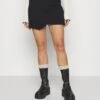 Gathered Mini Skirt - Minijupe - Black -Even-Odd Magasin fea901c1962e4cebb1f65fa92ada2d06